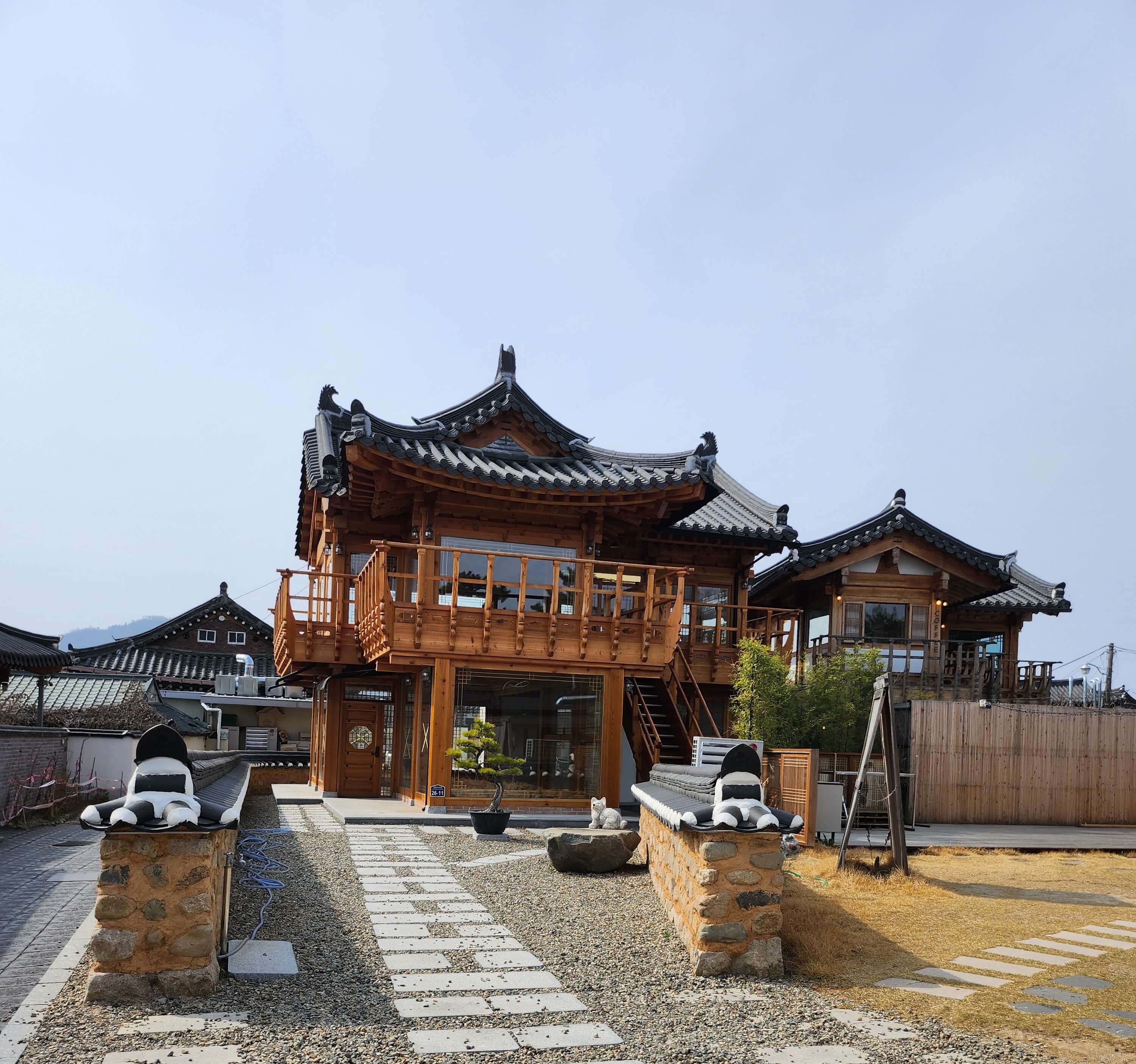 황리단길 한옥카페