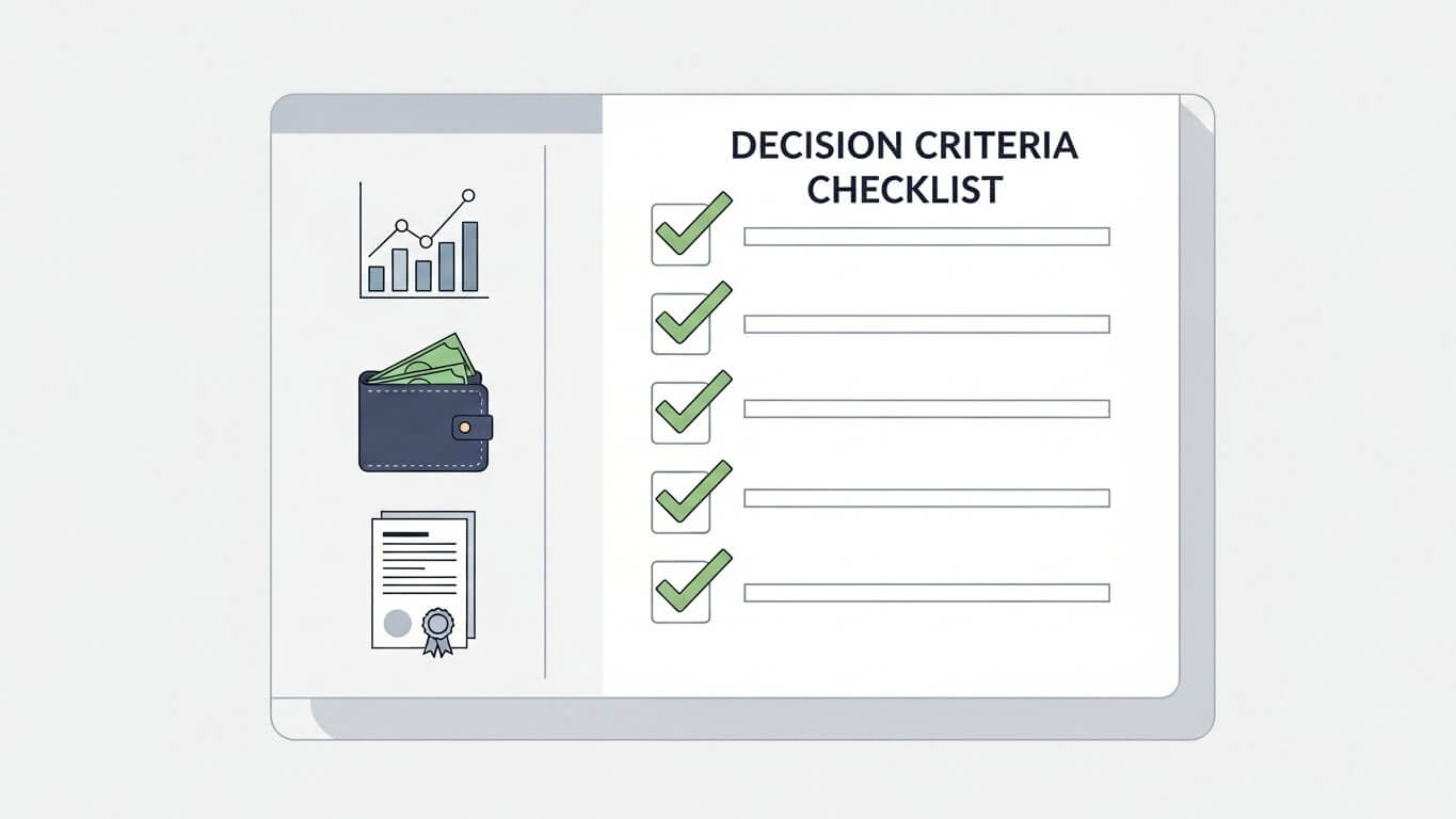 매수 타이밍을 판단하는 핵심 기준