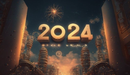 2024 새해 청룡해 갑진년 연하장 문구 이미지 추천