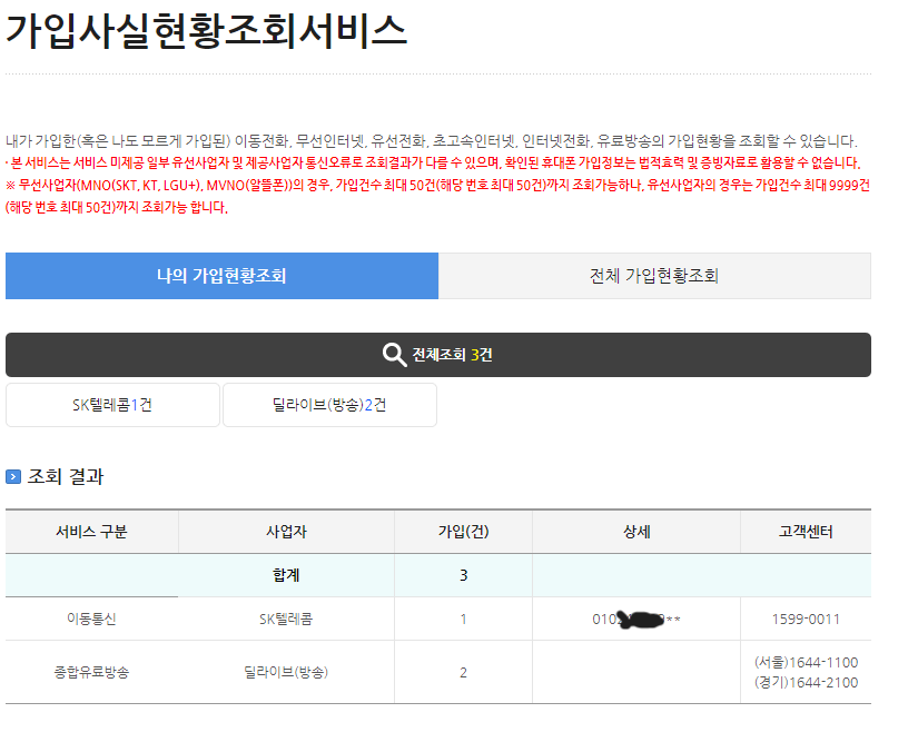 엠세이퍼 모바일 가입제한 명의도용 알림 서비스