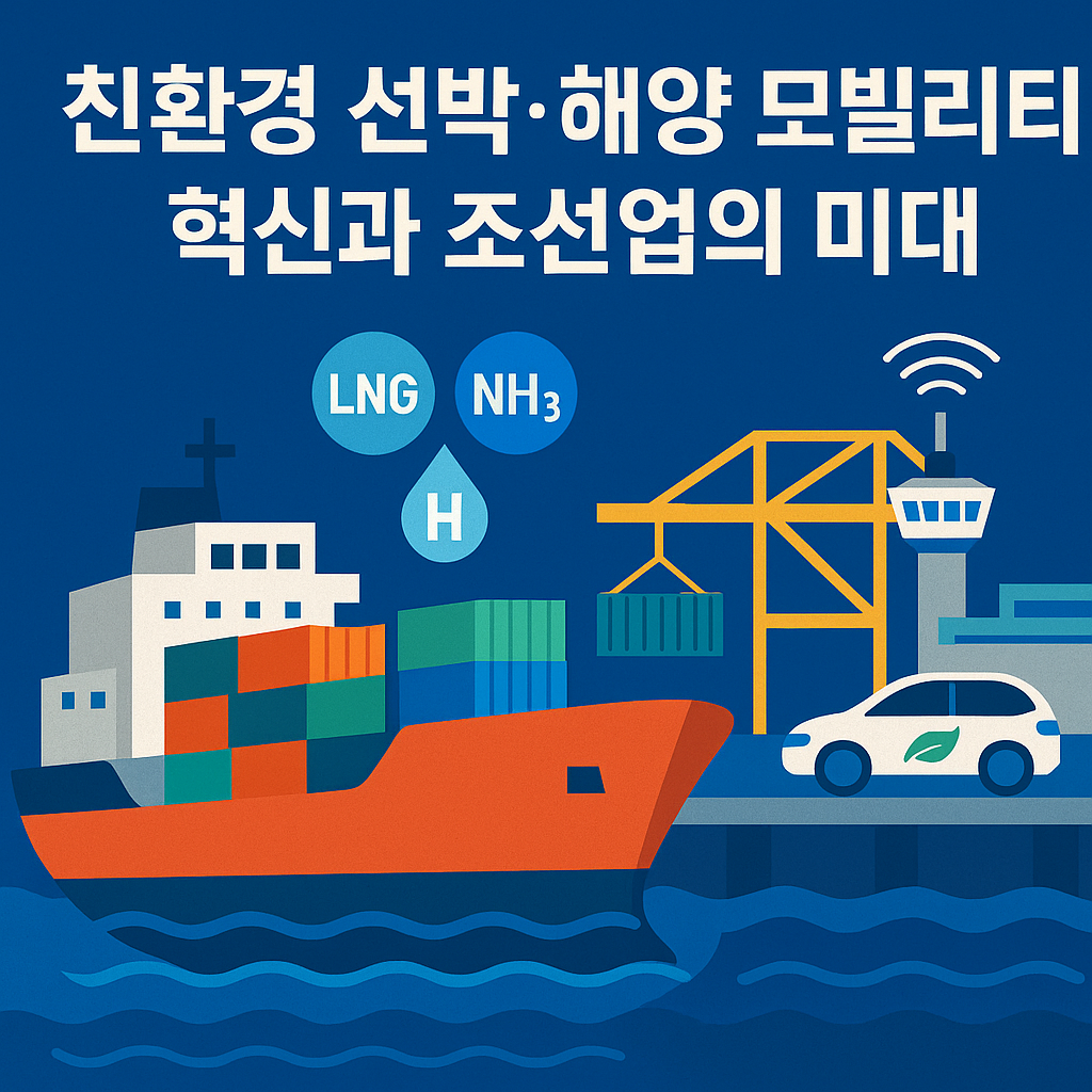 친환경 선박·해양 모빌리티 혁신과 조선업의 미래