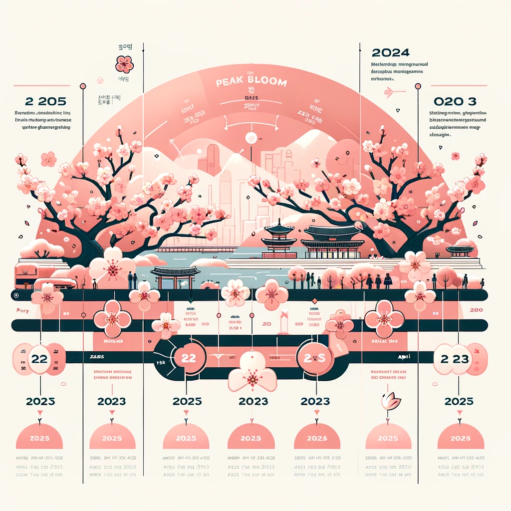2025년 경주 벚꽃 개화 예상 일정 🌸