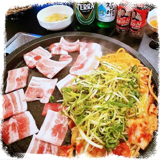 주주총회 송해나 이태원 보광동 맹물 수육 냉동삼겹살 냉삼 맛집
