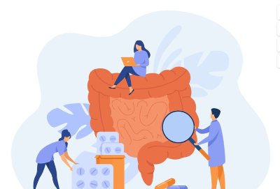 장을 점검하는 사람들 일러스트