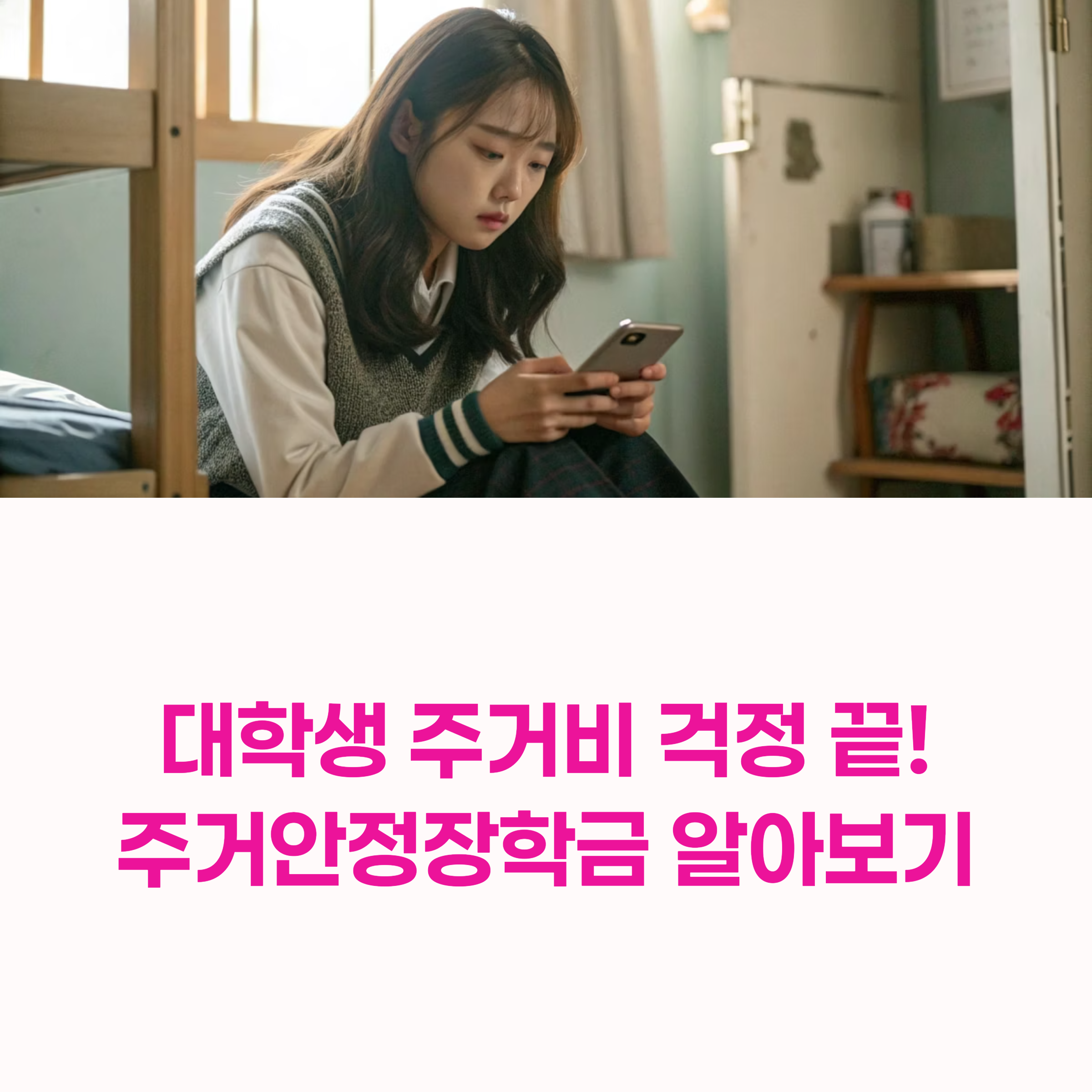 주거안정장학금,