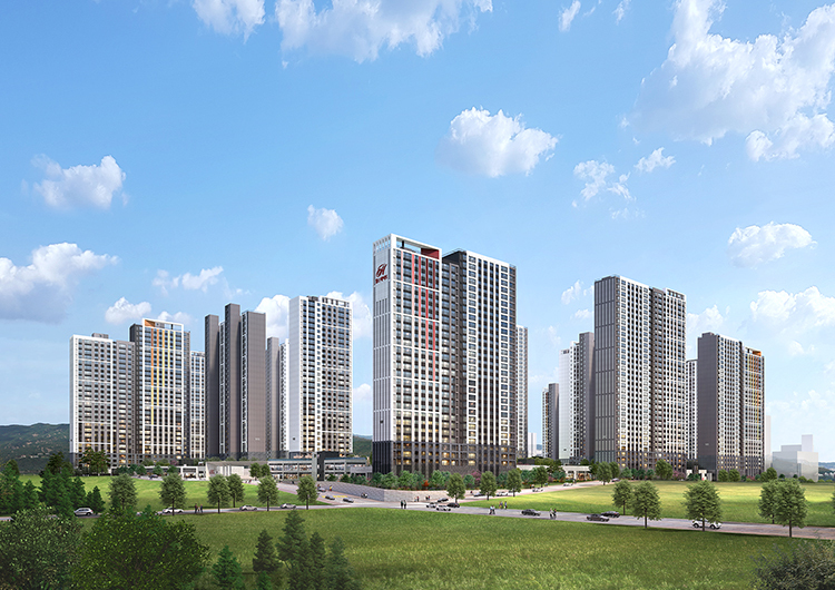 힐스테이트 창원 더 퍼스트 - 조감도