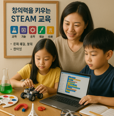 창의력을 키우는 STEAM 교육이란? – 2025 부모 가이드