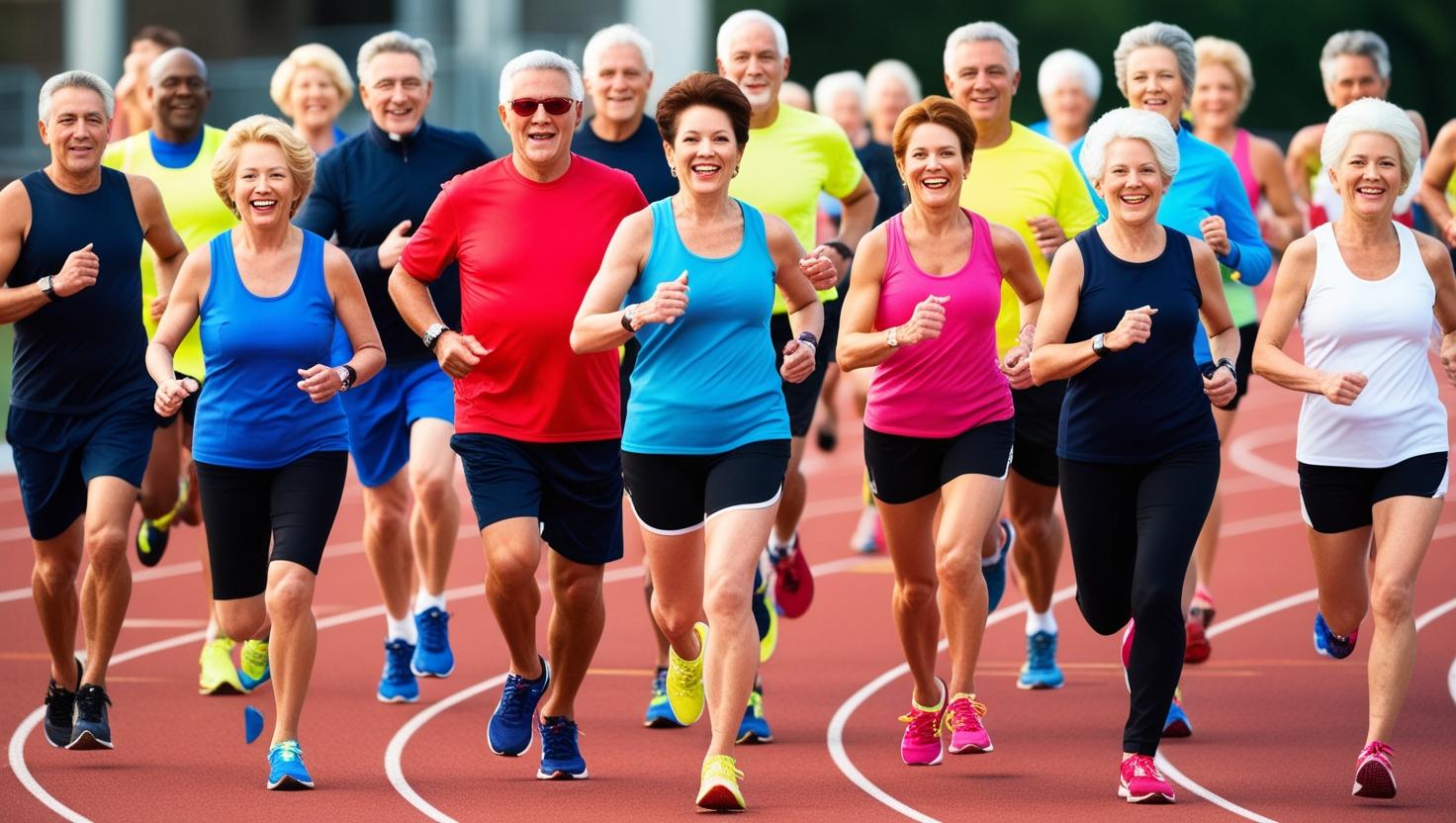 같이 마라톤을 하는 사람들