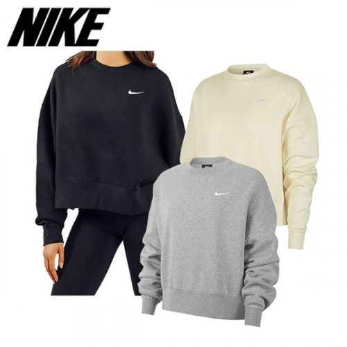 나이키 여성용 NSW 크루 플리스 TREND 맨투맨 CK0168