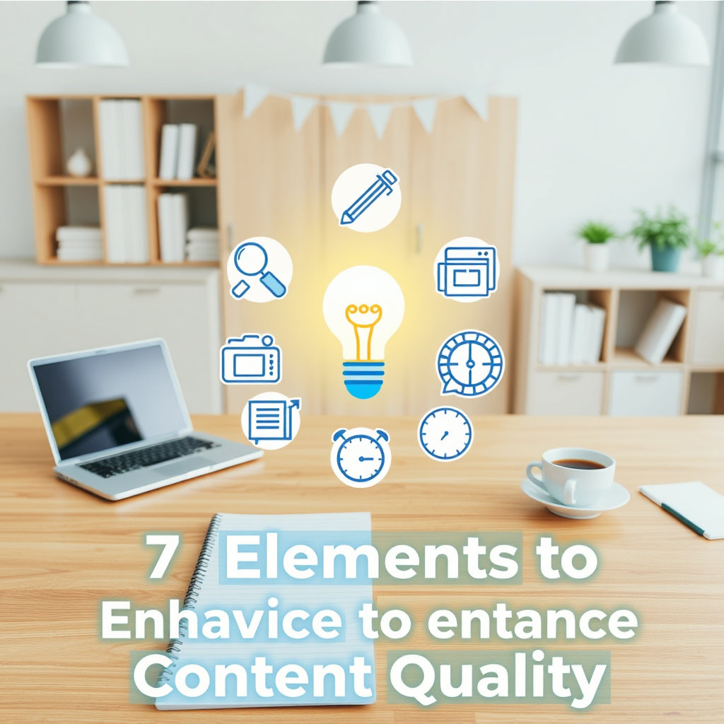 디지털 마케팅에서 콘텐츠 품질 높이는 7가지 요소