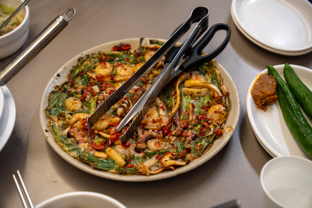 조조칼국수-해물파전