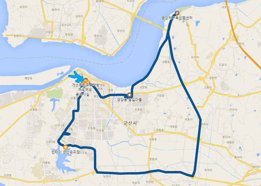 구글 타임라인 경로 보기