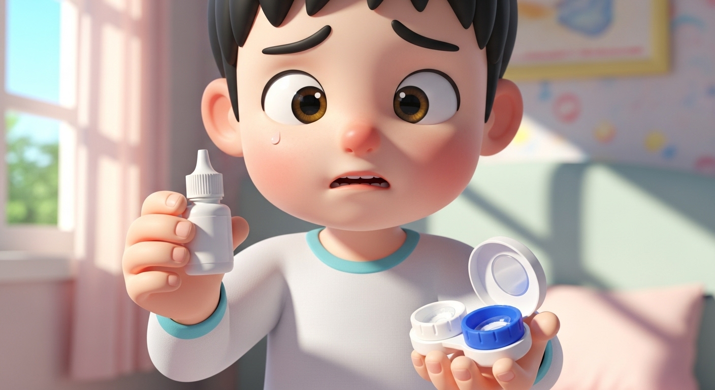 드림렌즈 통증, 왜 갑자기 생길까? (원인 분석)