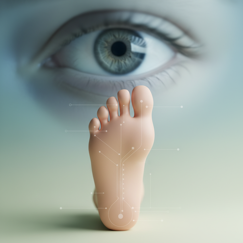 발과 눈으로 보내는 당뇨의 위험 신호