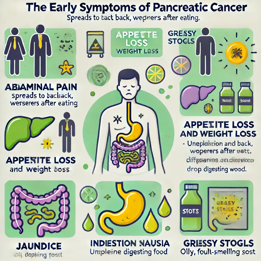췌장암의 초기 증상