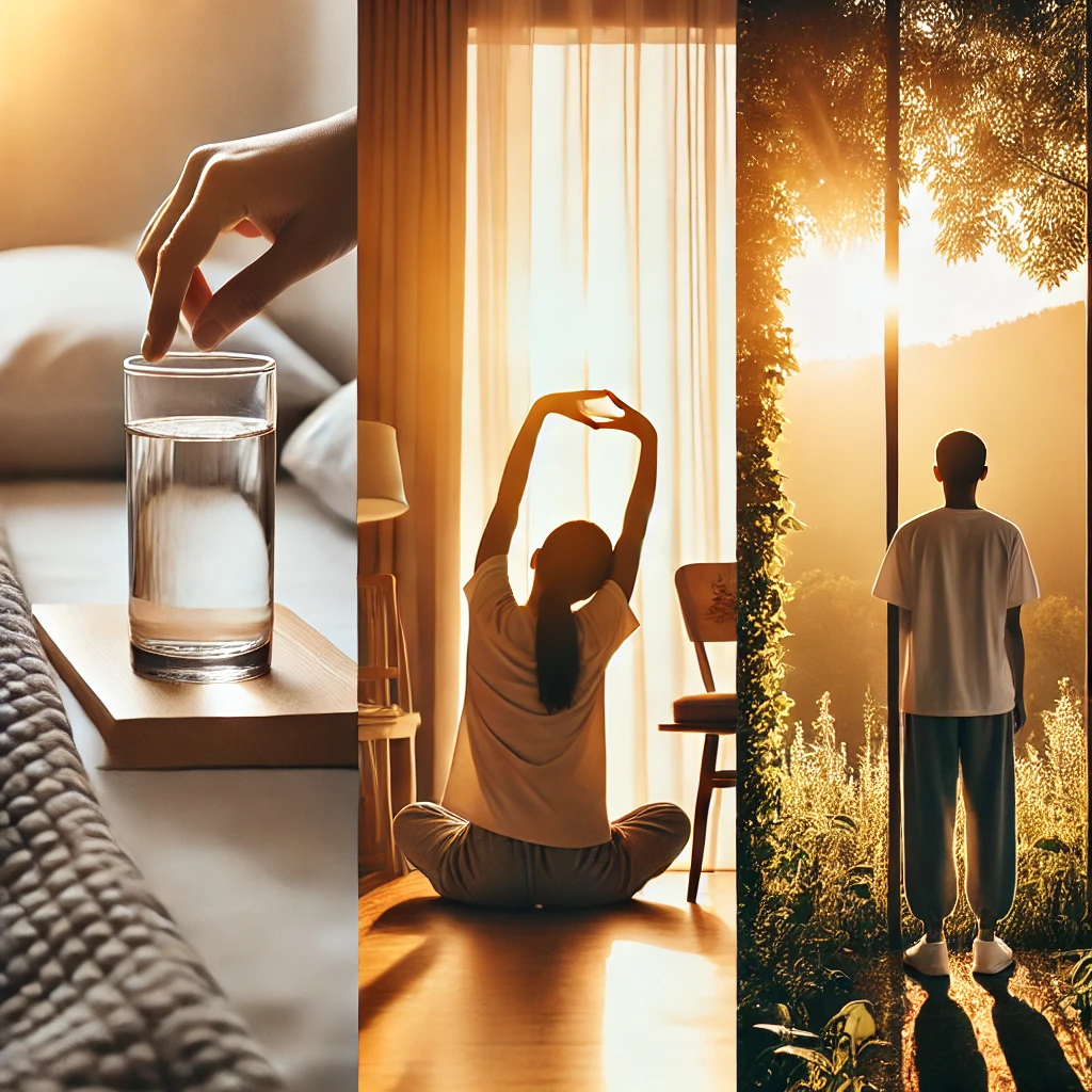 아침에 일어나면 꼭 해야 하는 건강 습관 5가지