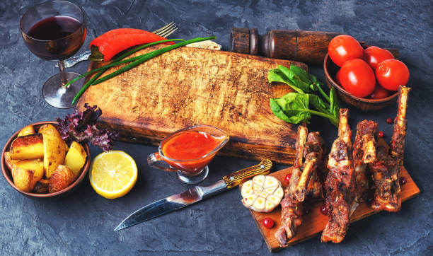 양갈비구이 &amp; 쉬라즈(Shiraz) 와인 페어링｜스모키한 육향과 블랙베리 스파이스의 야성미