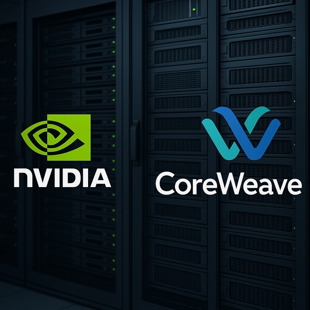 엔비디아와 코어위브 관련사진