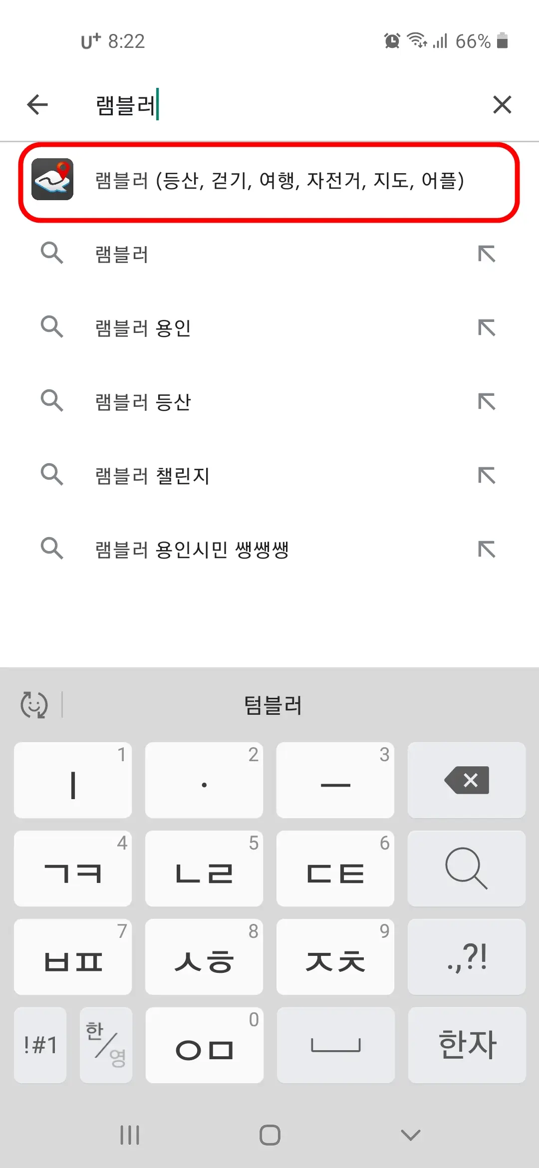 램블러 선택