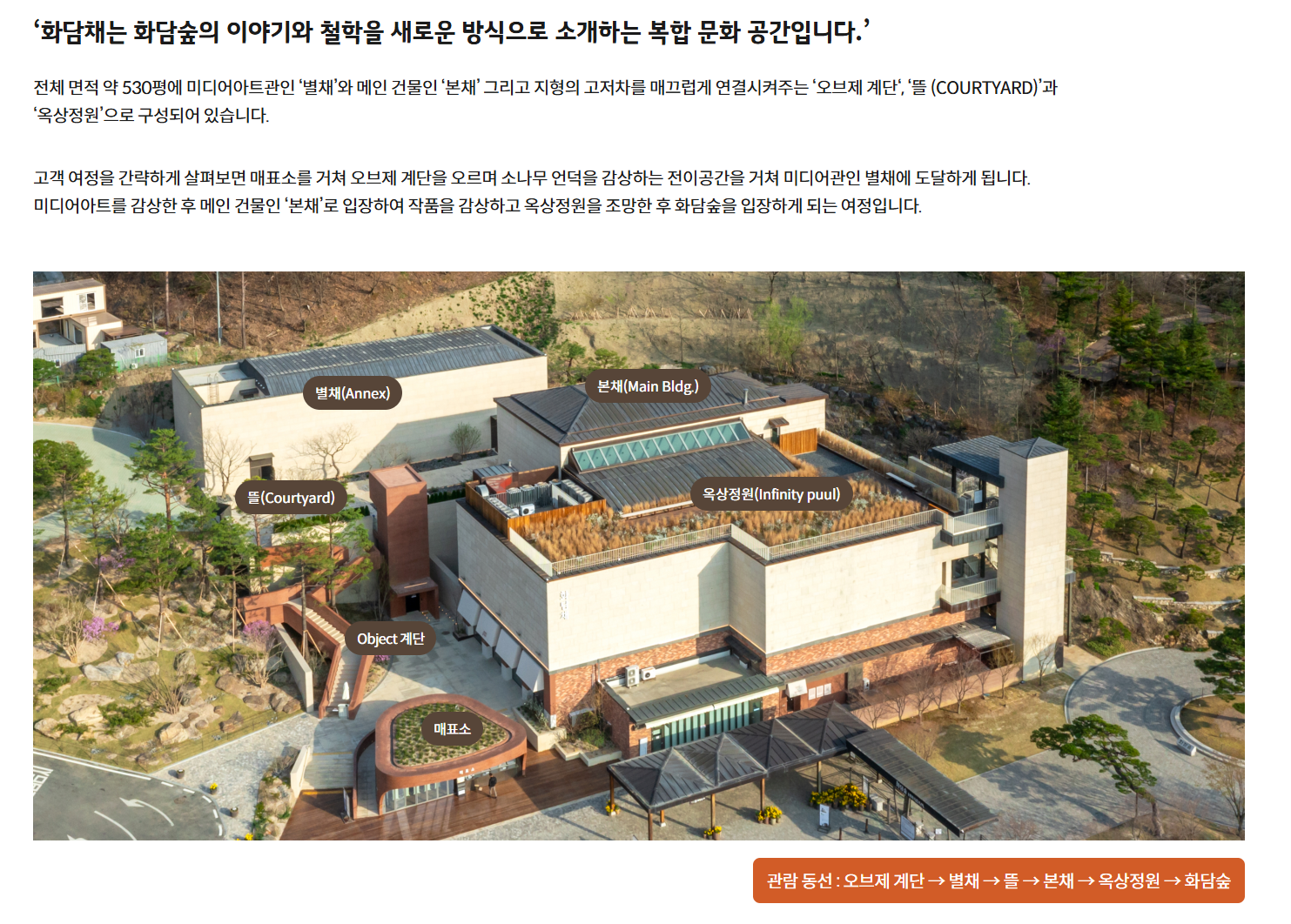 화담숲 안내 이미지