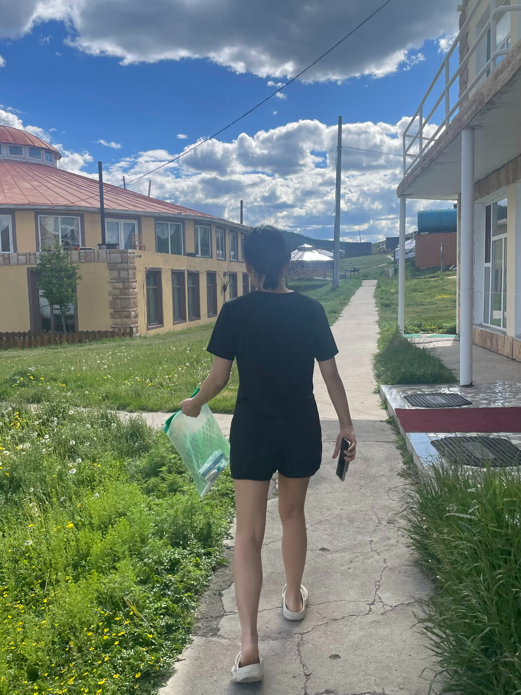 6월 몽골 옷차림_온천