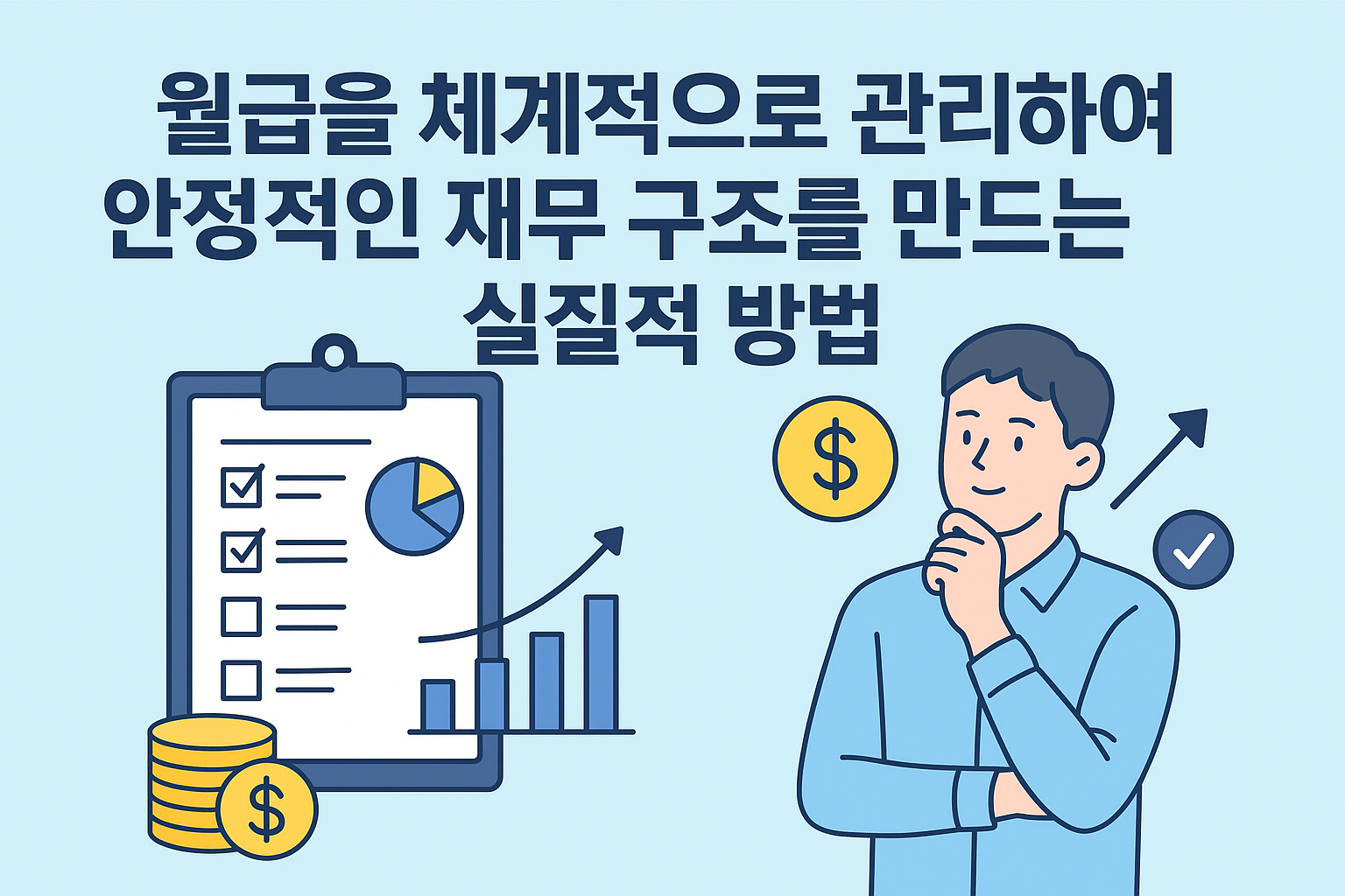 월급 관리 및 재무 구조 관련 사진