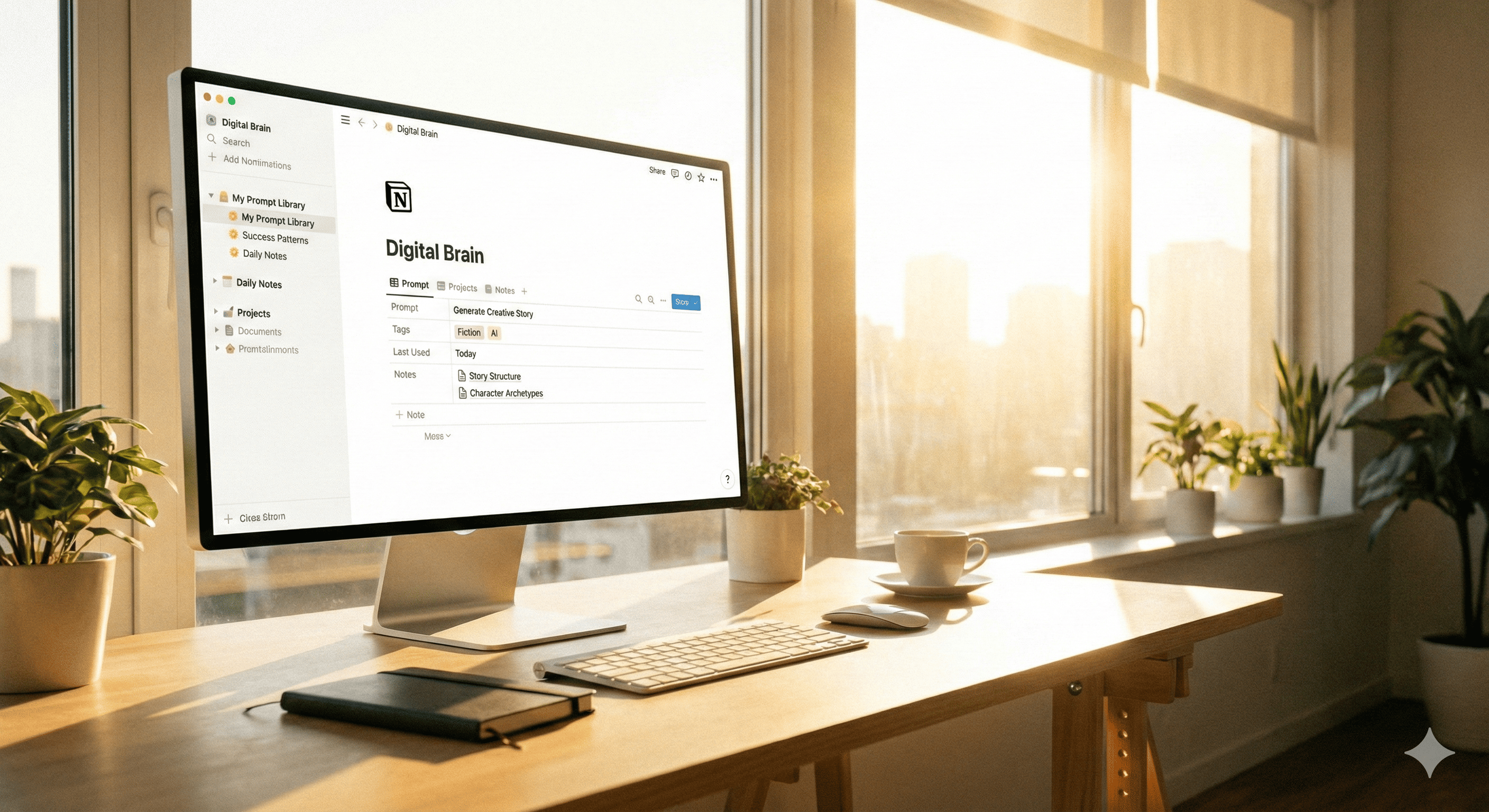 성공적인 프롬프트와 지식이 체계적으로 정리된 '제2의 뇌' 인터페이스를 통해, AI와 함께 성장하는 스마트한 미래를 응원합니다.