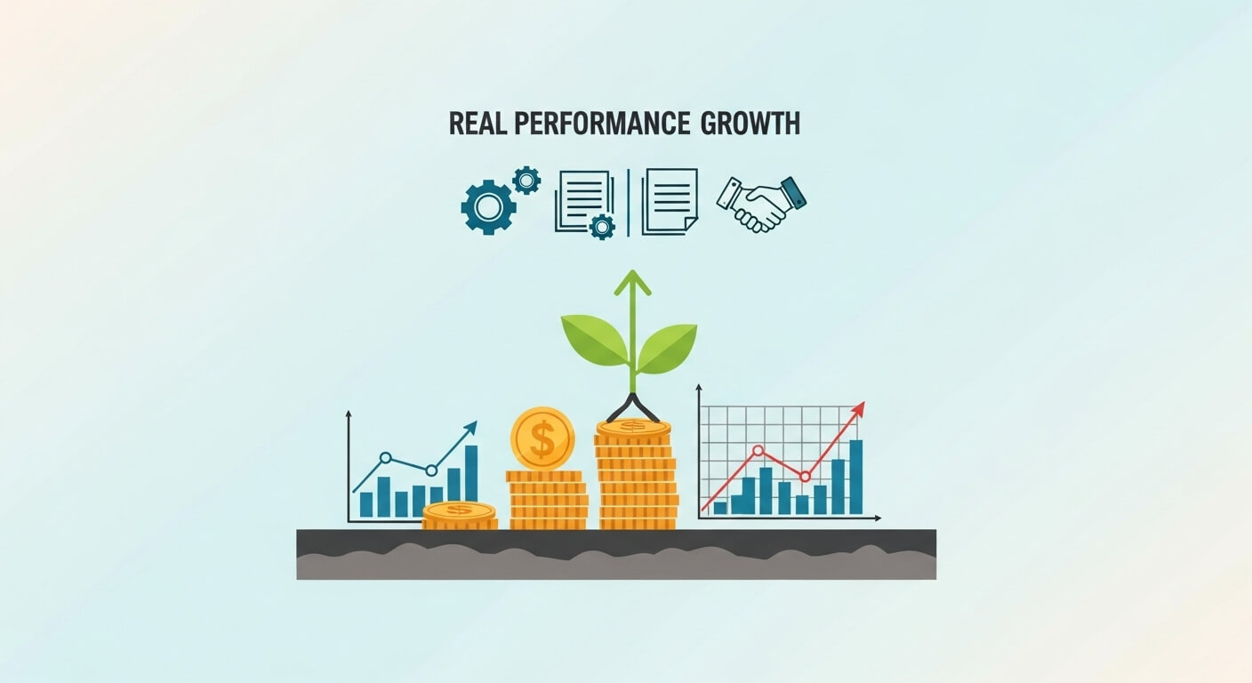 진정한 지원은 실적과 연결되어야 한다