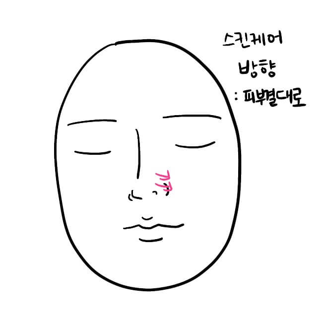 각질케어-코옆들뜸