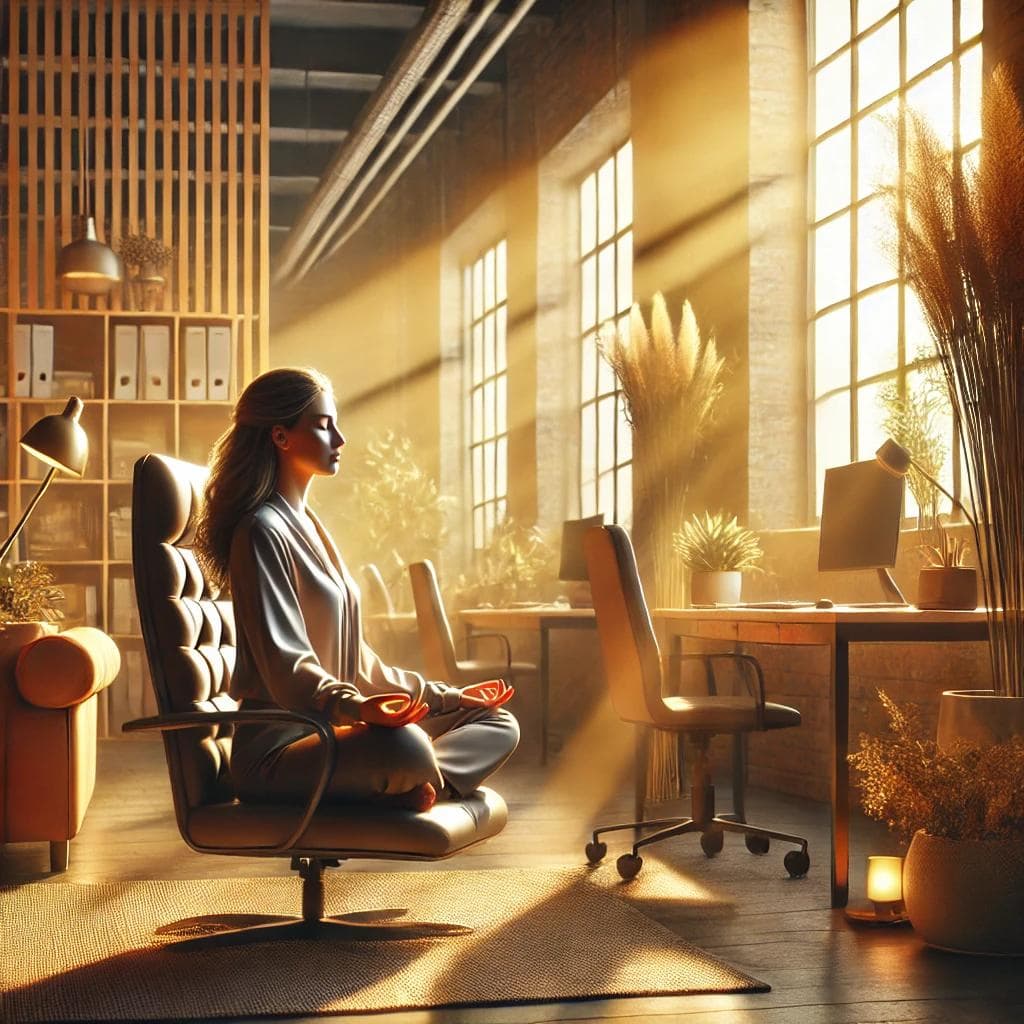 직장에서 활용할 수 있는 간단한 마인드풀니스 명상법