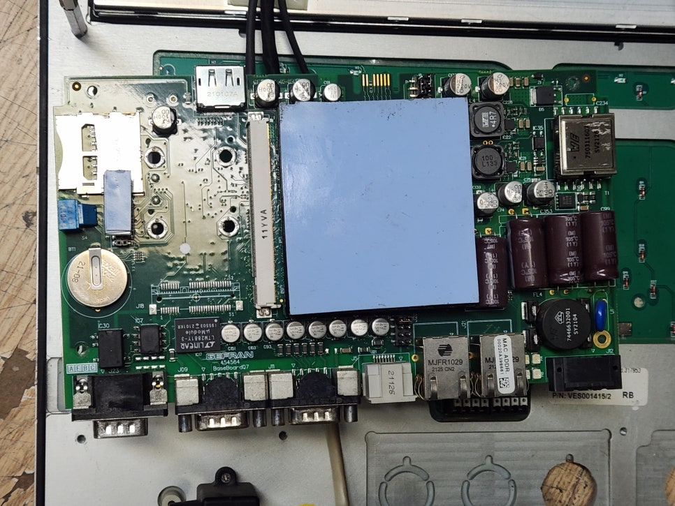 제프란(GEFRAN) HMI/터치패널 F085035 장비 작동 상태 확인 불가, 제어 상태 모니터링 불가 수리 완료