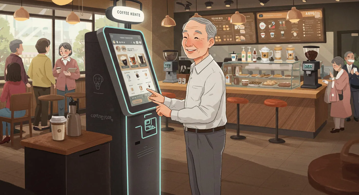 시니어도 쉽게 배우는 키오스크 주문 방법