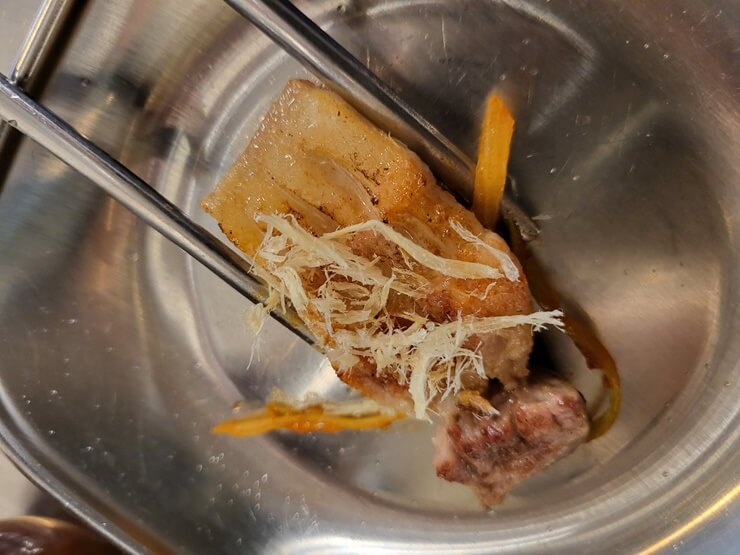 황태소금과 함께 먹는 길음칠