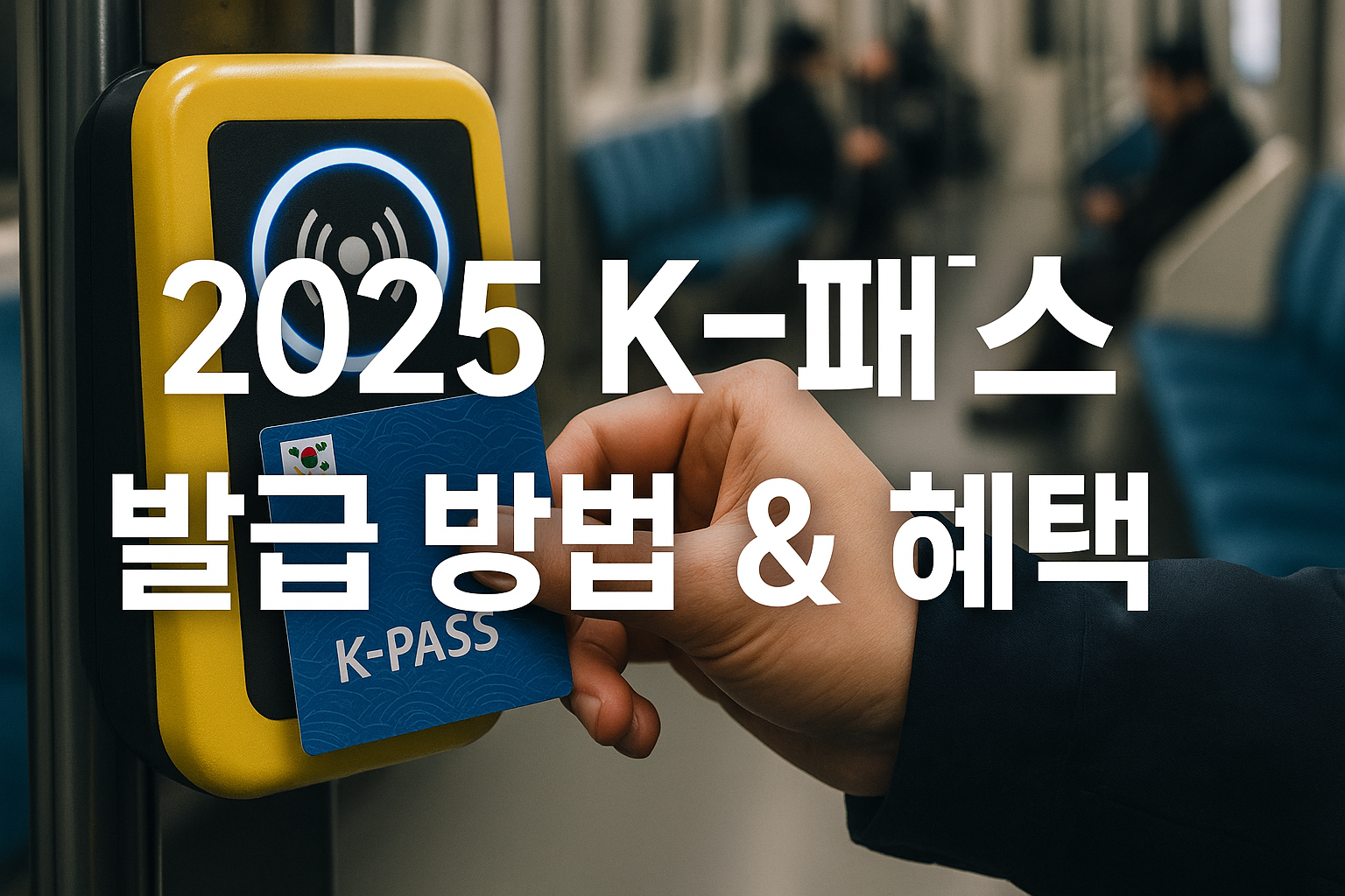 2025 K-패스 발급 방법 및 혜택