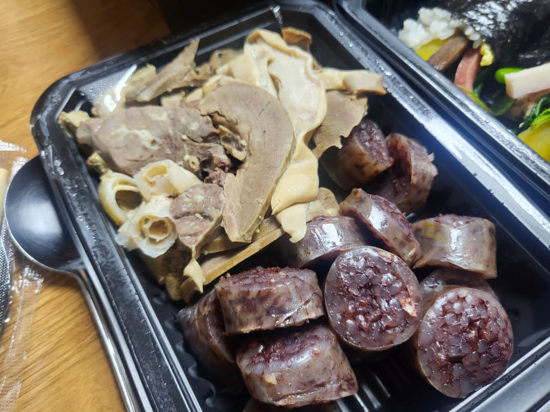 응큼떡볶이 수원화서점 찰순대