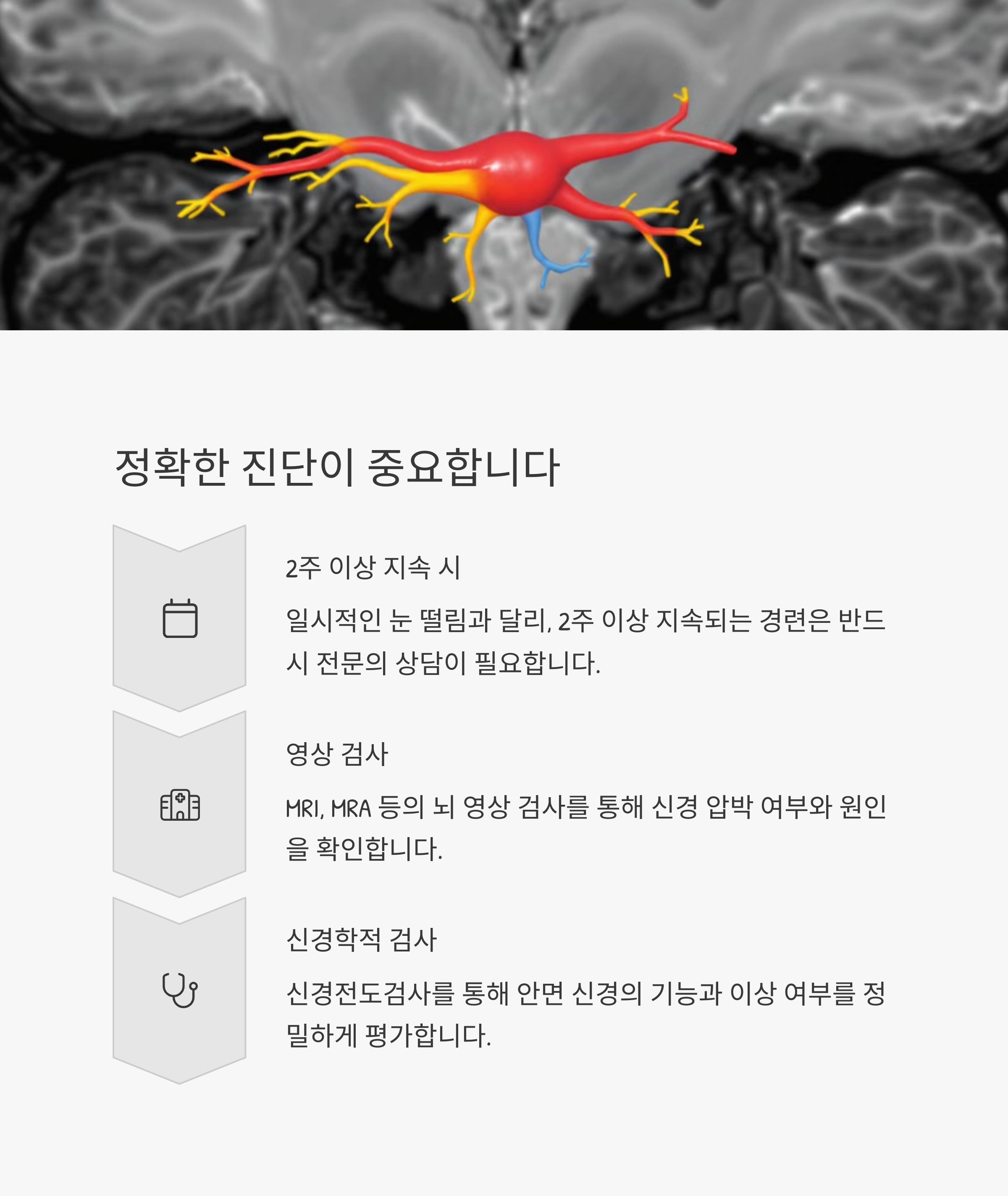 얼굴 근육 경련 시 주의해야 할 점