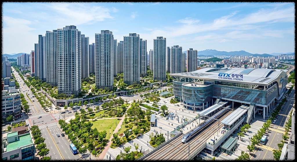 수도권 지도를 바꾸는 GTX 역세권 대장주 시세 전격 비교