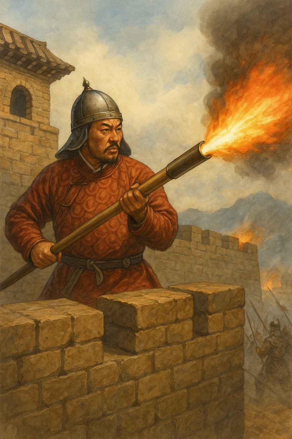 세계 최초 화약무기의 탄생