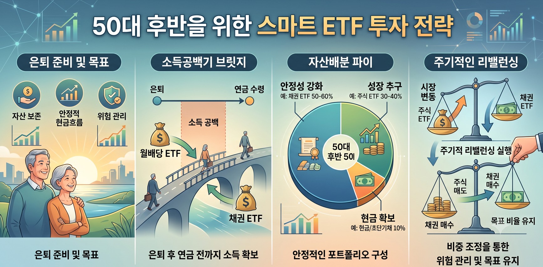 50대 후반의 스마트한 ETF 투자 전략