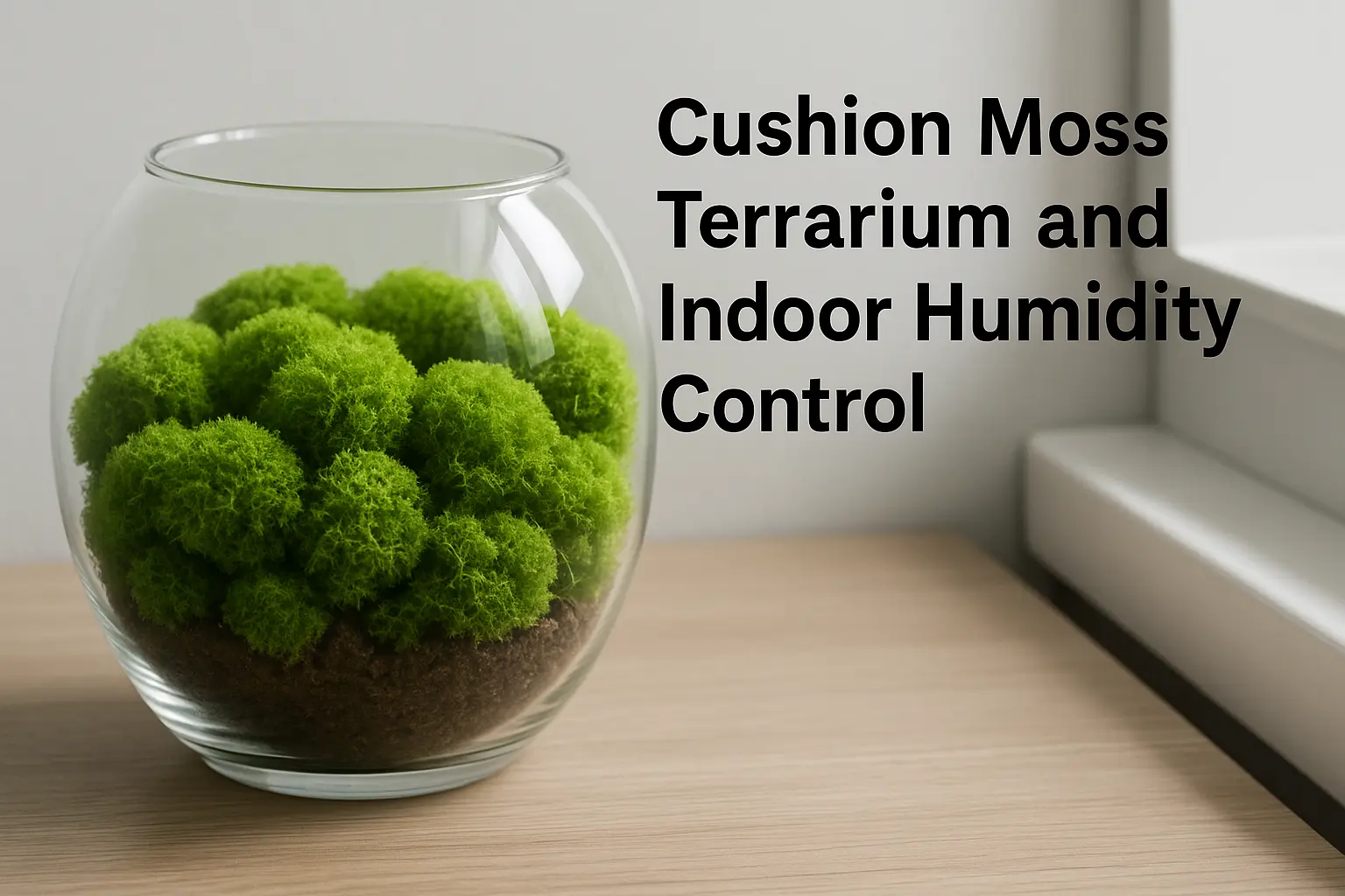    이끼 플랜테리어 Cushion Moss (쿠션 모스) 사례 이미지
  