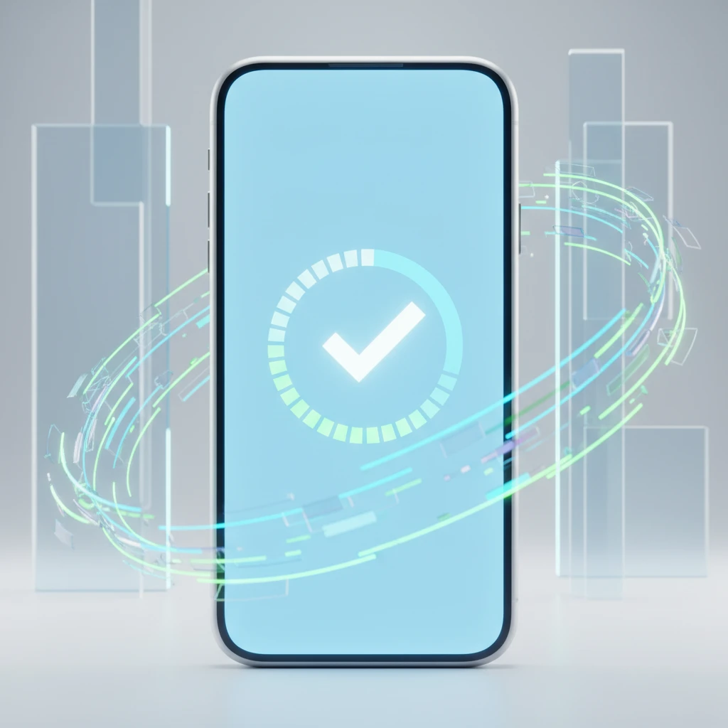 스마트폰 앱으로 1분 만에 끝내는 마..