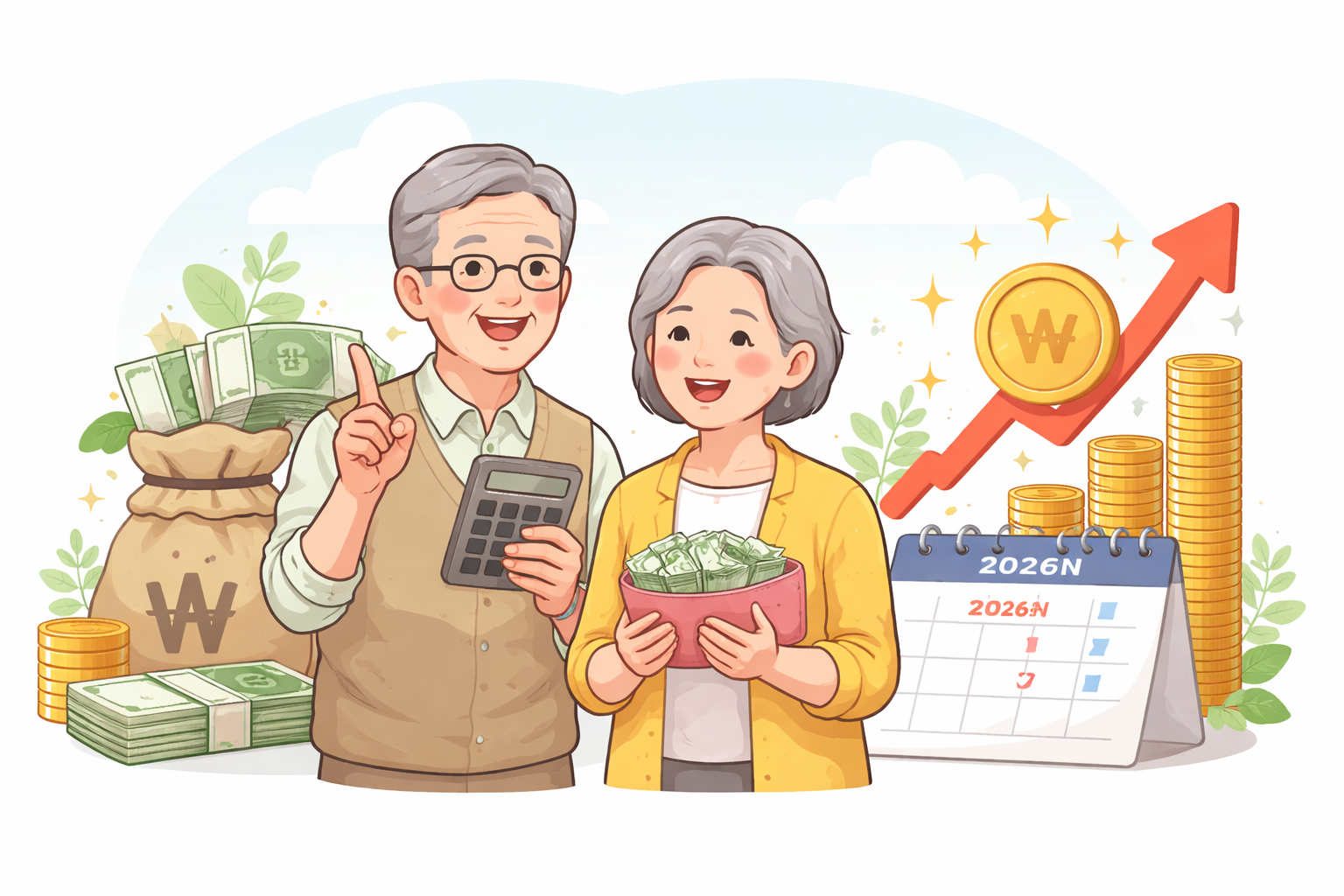 2026년 기초연금 인상률 정리