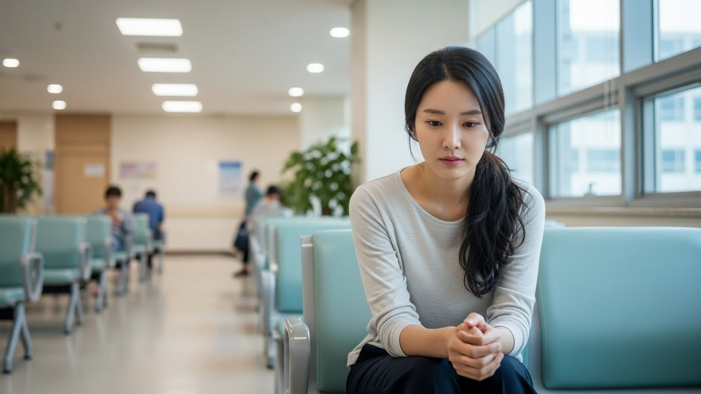 갑자기 어지럽고 식은땀 배아픔