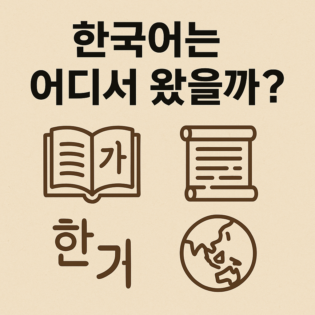 한국어의 시작