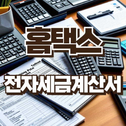 홈택스 전자세금계산서
