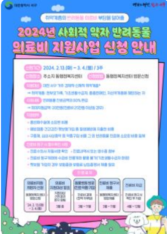 반려동물 의료비지원 신청 방법