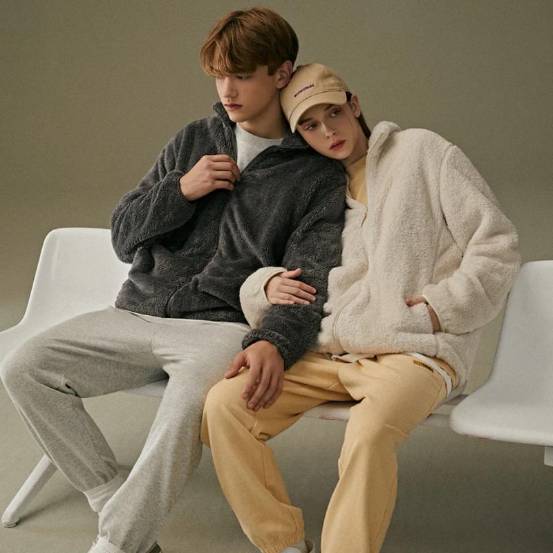 스파오 남녀공용 베이직후리스 집업 API SPFZB4TC01