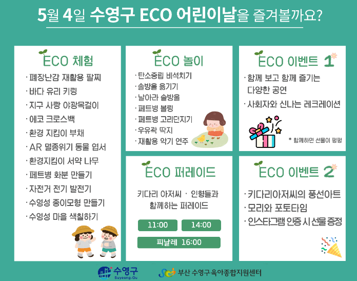 2024 부산 어린이날 행사 이벤트 총정리