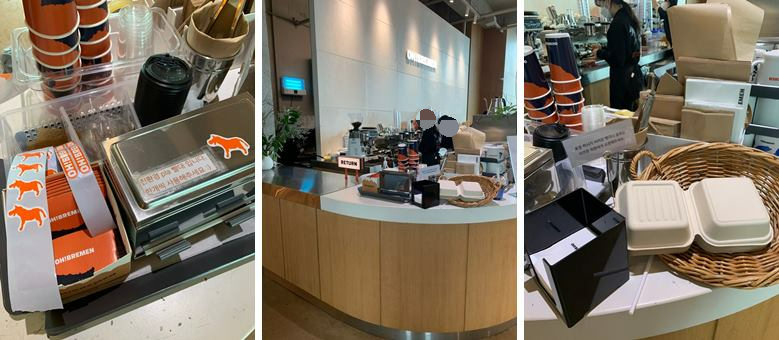 스티커 및 빨대 냅킨, 포장기