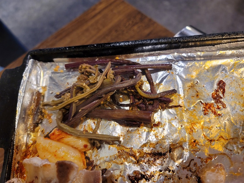 산본 칠보삼겹살 고사리